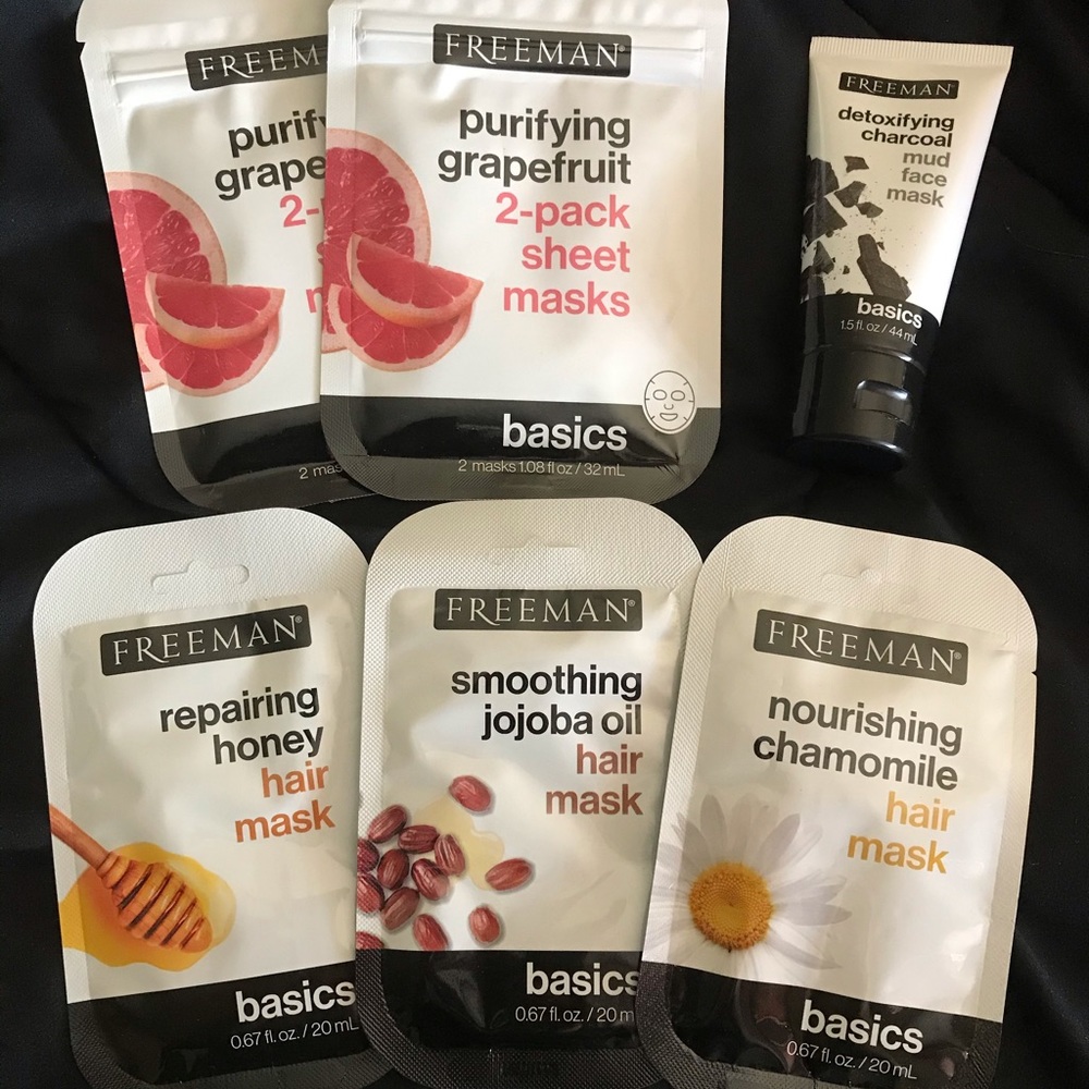 Freeman’s Face Masks and Hair Masks